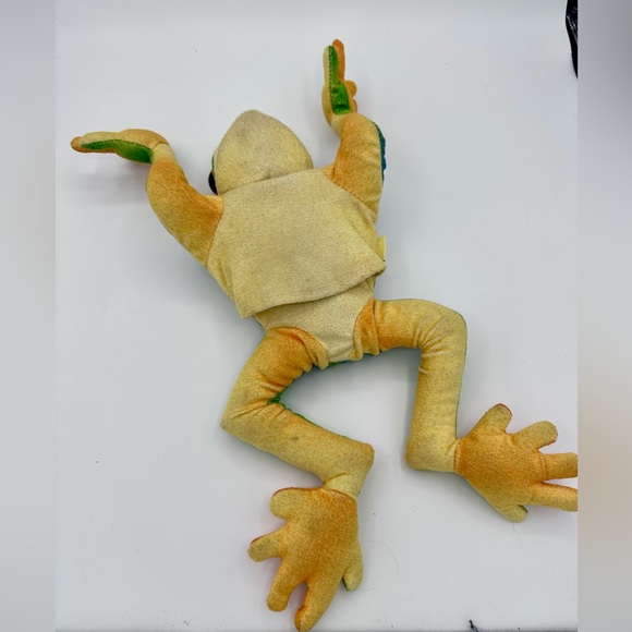 Folkmanis Red Eyed Tree Frog Hand Puppet - Picture 7 of 9